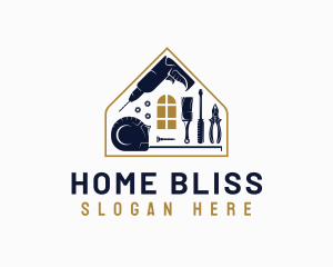 Home Renovation Tools logo design