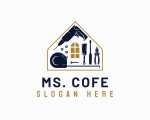 Home Renovation Tools logo design