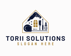 Home Renovation Tools logo design