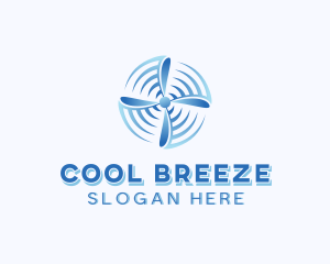 Fan - Wind Fan Cooling logo design