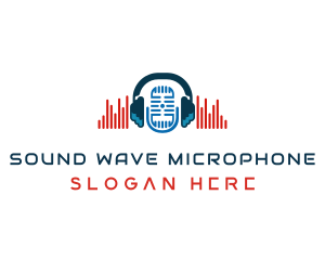 Sound Recording Microphone logo design