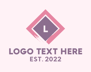 Letter - Diamond Cosmetics Boutique logo design
