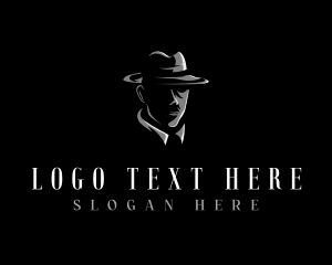 Mobster - Detective Mysterious Anonymous logo design