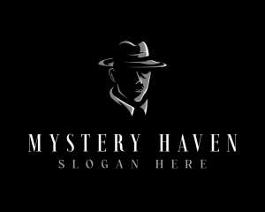 Detective Mysterious Anonymous logo design