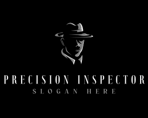 Inspector - Detective Mysterious Anonymous logo design