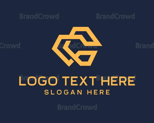 Modern Geometric Abstract Logo