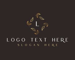 Foliage - Wellness Leaves Spa logo design