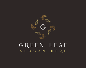 Wellness Leaves Spa logo design