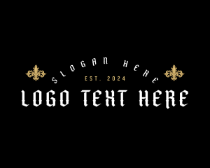 Gothic - Gothic Ornamental Antique logo design