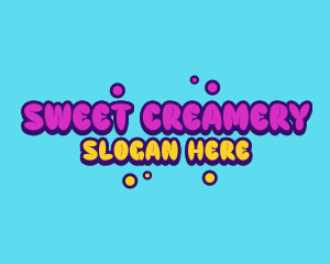 Sweet Bubbly Candy logo design