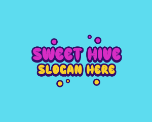 Sweet Bubbly Candy logo design