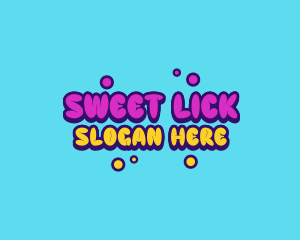 Sweet Bubbly Candy logo design