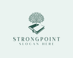 Academic - Book Tree Academic Tutoring logo design