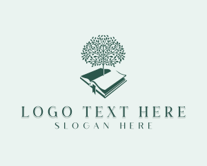 Author - Book Tree Academic Tutoring logo design