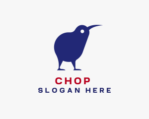 Trip - New Zealand Kiwi Bird logo design