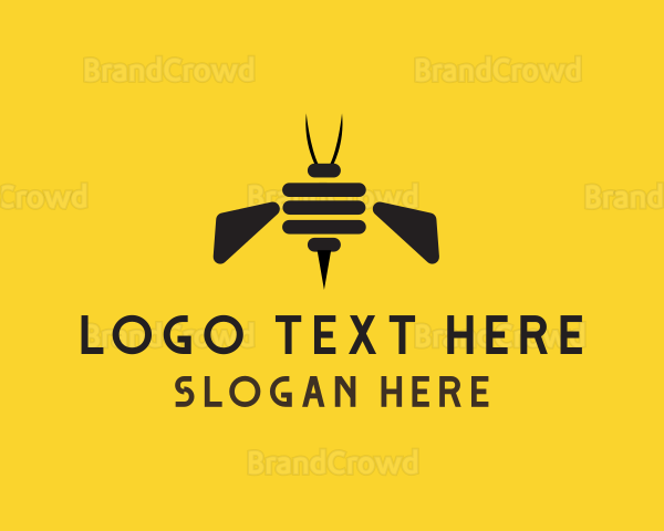 Bee Insect Hive Logo