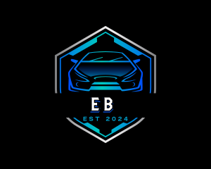 Racer - Sedan Car Auto Detailing logo design