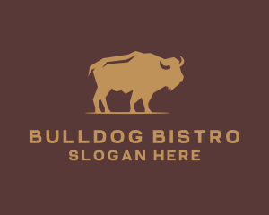 Buffalo Wildlife Animal Logo