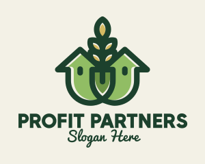 Organic Wheat House logo design