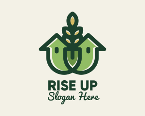 Organic Wheat House logo design