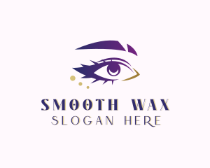 Makeup Artist Eyelashes logo design