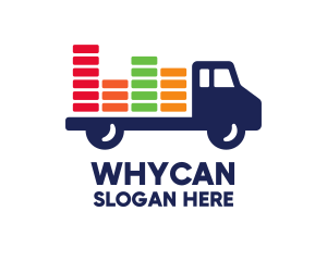 Cargo - Colorful Cargo Truck logo design