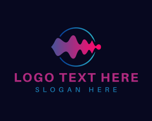 Machine Learning - Artificial Intelligence Wave logo design