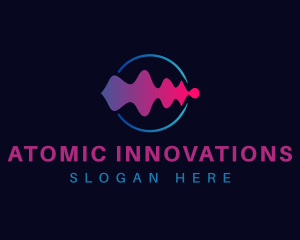 Artificial Intelligence Wave logo design