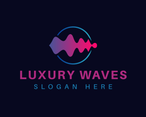 Artificial Intelligence Wave logo design