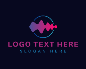 Startup - Artificial Intelligence Wave logo design