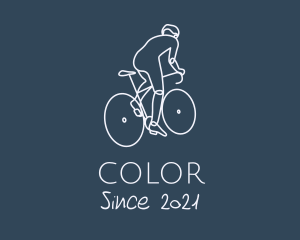 Emble - Bicycle Cyclist Rider logo design