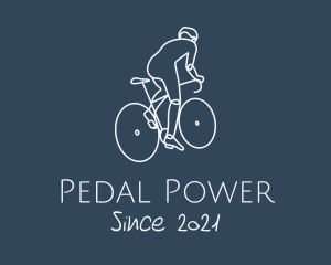 Pedal - Bicycle Cyclist Rider logo design