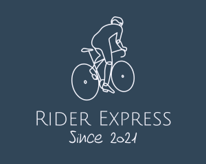 Rider - Bicycle Cyclist Rider logo design