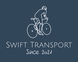 Bicycle Cyclist Rider logo design