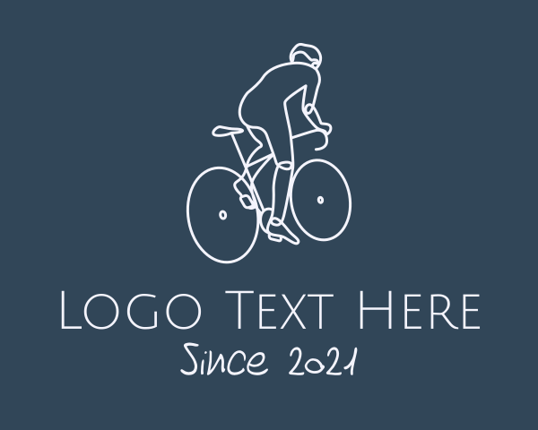 Adventure - Bicycle Cyclist Rider logo design