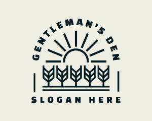 Sun Wheat Harvest logo design