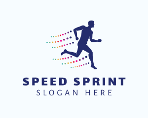 Runner - Sports Runner Man logo design