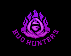 Ninja Hunter Assassin logo design