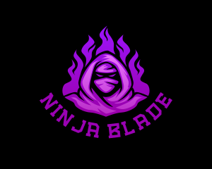 Ninja Hunter Assassin logo design