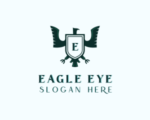 Eagle Hawke Falcon Crest logo design