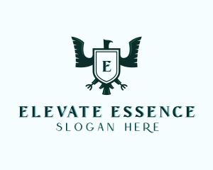 Insignia - Eagle Hawke Falcon Crest logo design