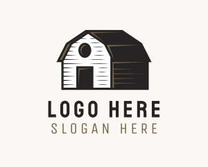 Classic Agriculture Barn Logo