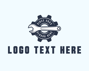 Hardware Store - Wrench Gear Tools logo design