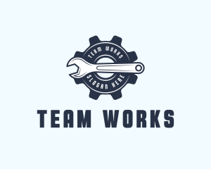 Crew - Wrench Gear Tools logo design