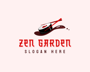 Asian Sushi Cuisine logo design