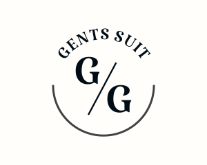 Professional Hipster Suit Tailoring logo design
