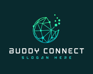 Connection Network Technology logo design