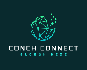 Connection Network Technology logo design