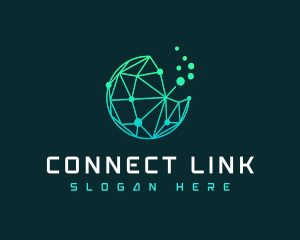 Connection Network Technology logo design