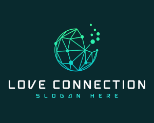 Connection Network Technology logo design